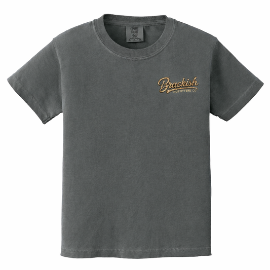 Youth Duck & Deer Camo Tee - Pepper